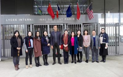 Délégation chinoise visite du LIEP 15 mars 2018