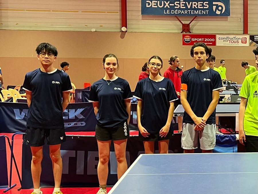 Championnat de France de Tennis de table 2026 (Niort)